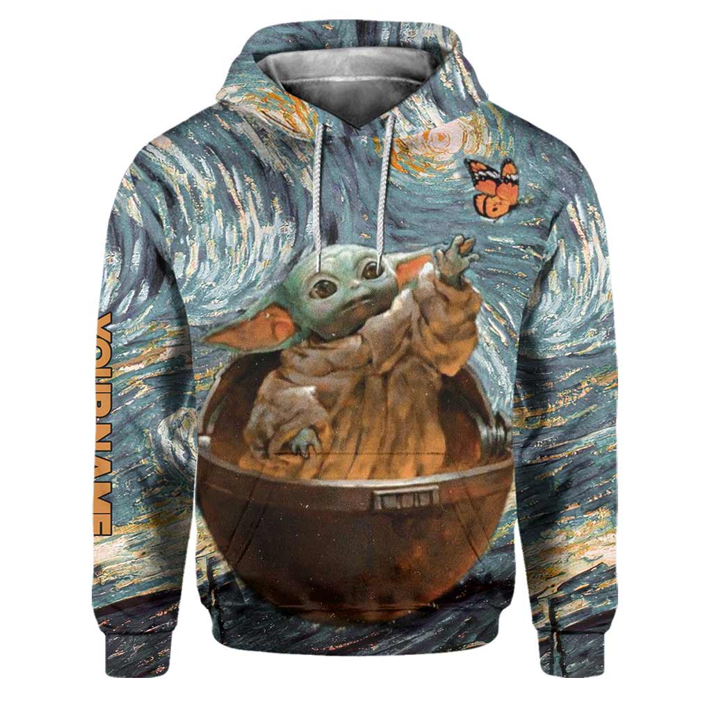 Personalized Starry Night The Force Hoodie & Sweatpants Set Hoodie & Sweatpants GradoCreations