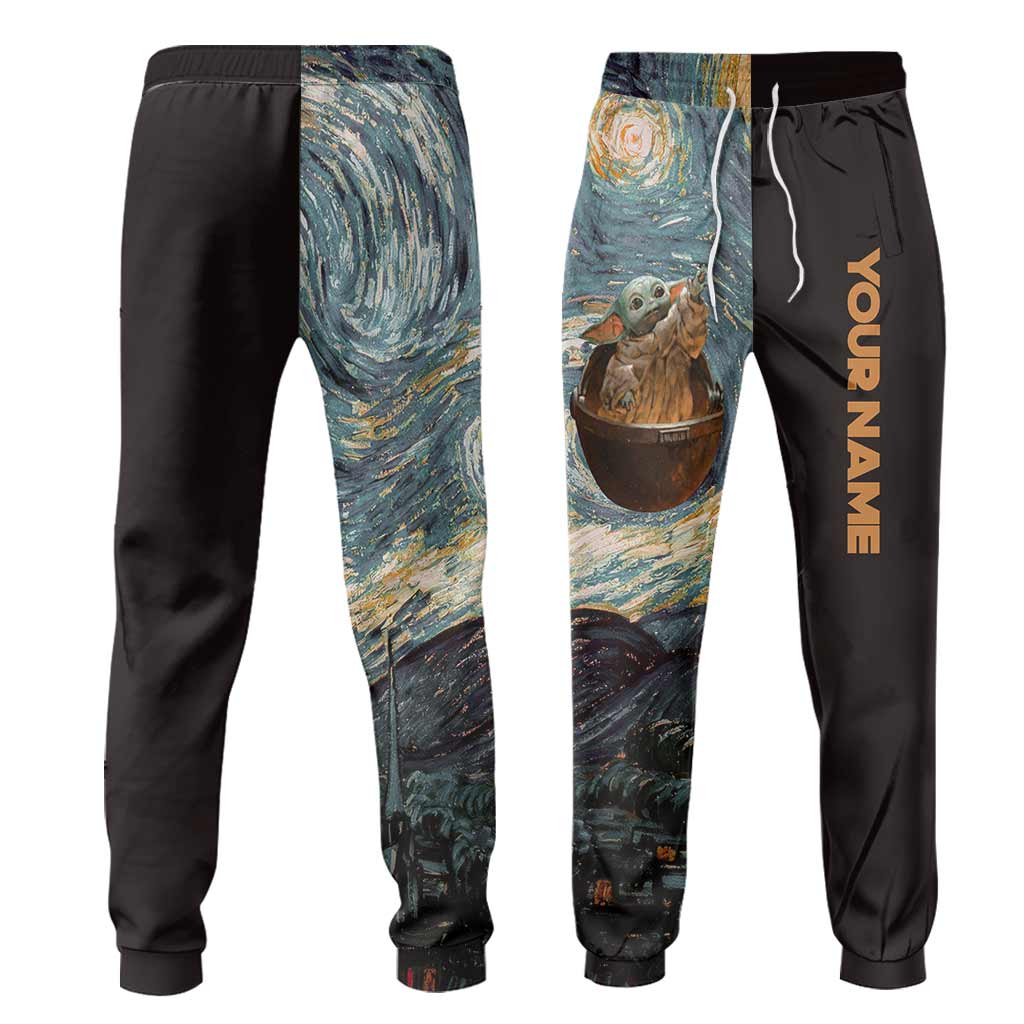 Personalized Starry Night The Force Hoodie & Sweatpants Set Hoodie & Sweatpants GradoCreations