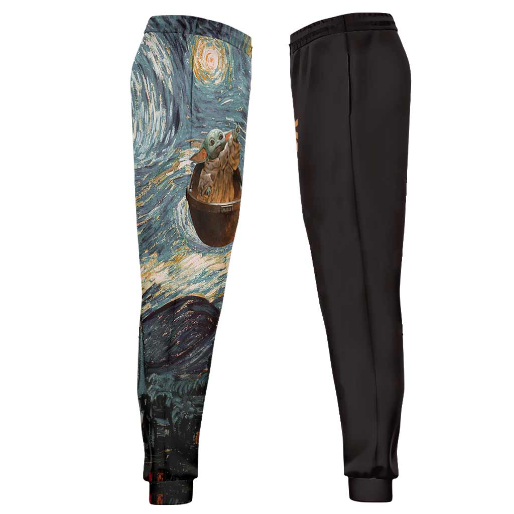 Personalized Starry Night The Force Hoodie & Sweatpants Set Hoodie & Sweatpants GradoCreations