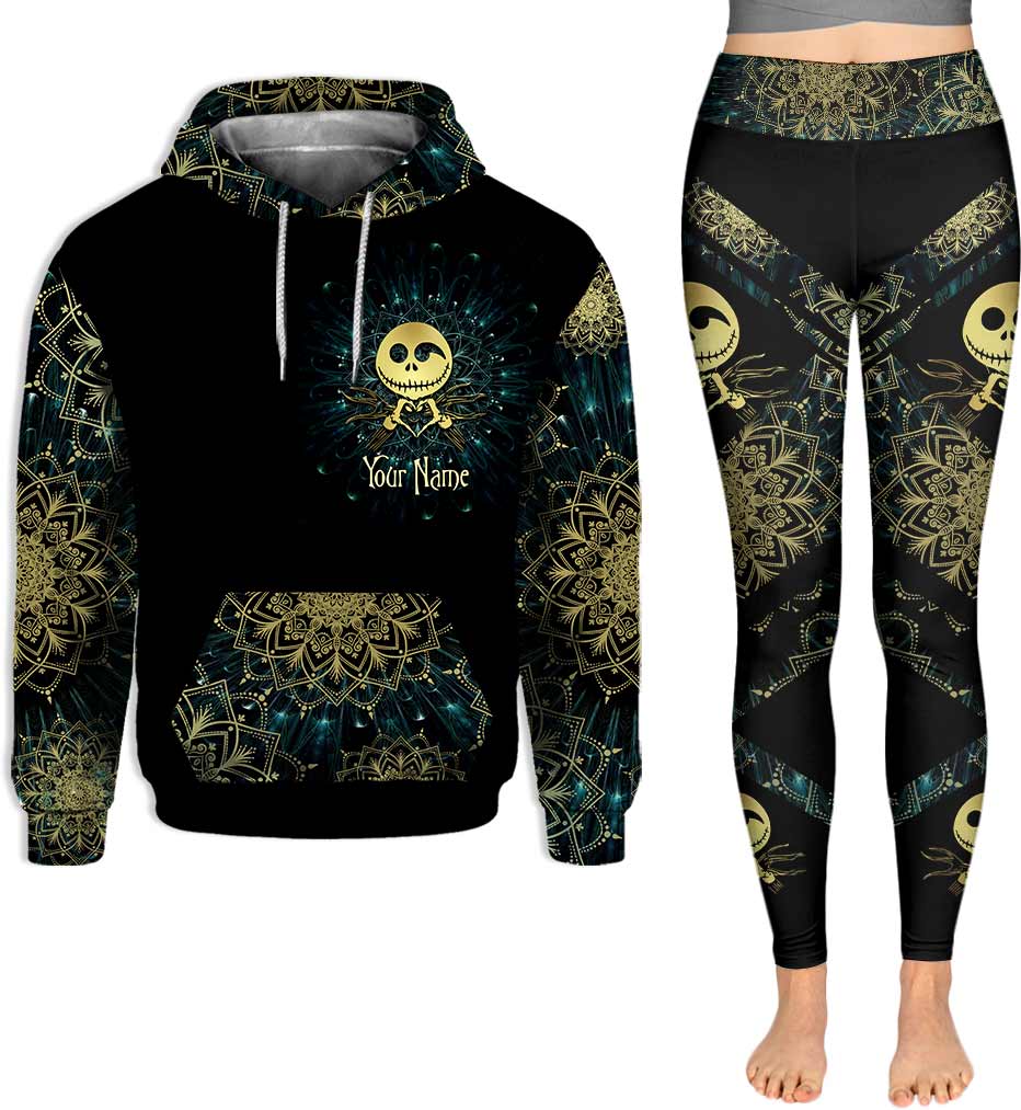Personalized Hoodie & Leggings Set with Custom Name - Unique Mental Health Gift Hoodie & Leggings GradoCreations