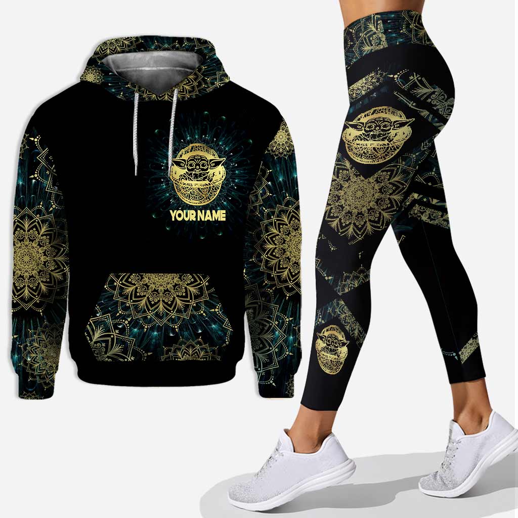 Personalized Hoodie and Leggings Set Custom Name Gift for Kids Hoodie & Leggings GradoCreations
