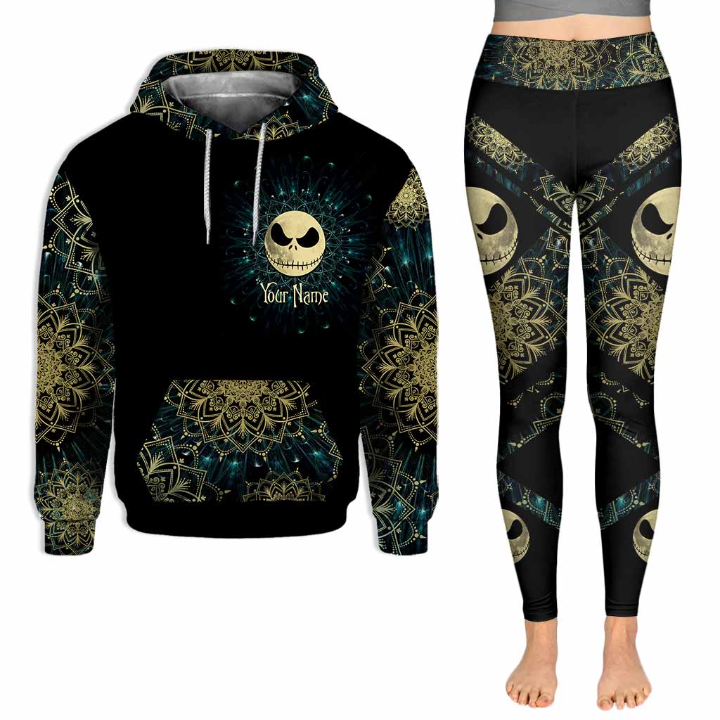 Personalized Nightmare Hoodie and Leggings Set for Halloween Gift Hoodie & Leggings GradoCreations