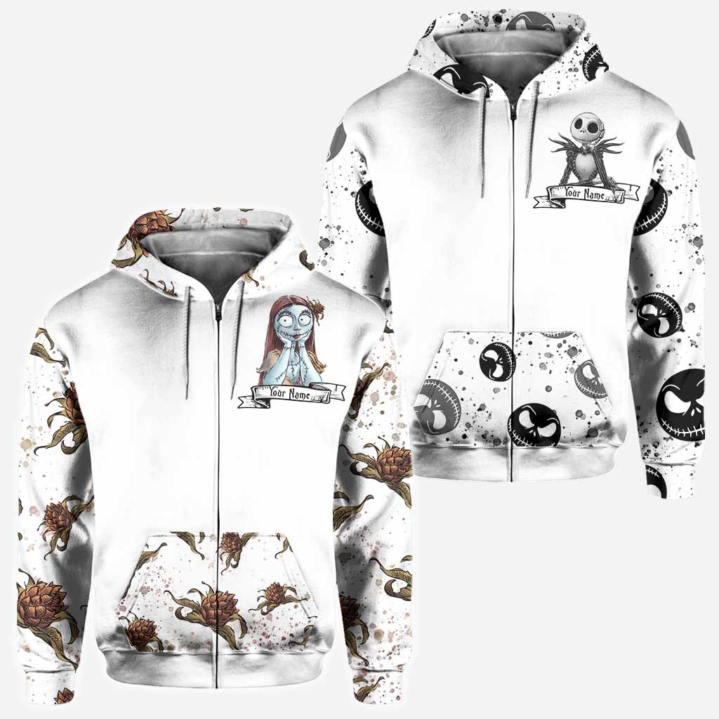 Personalized Nightmare Couple All Over T-Shirt & Hoodie Gift All Over Shirt GradoCreations
