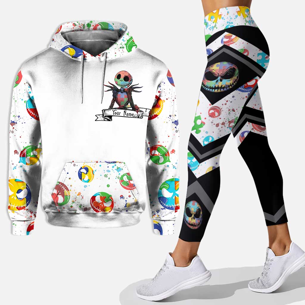 Personalized Autism Awareness Hoodie & Leggings Custom Gift Hoodie & Leggings GradoCreations