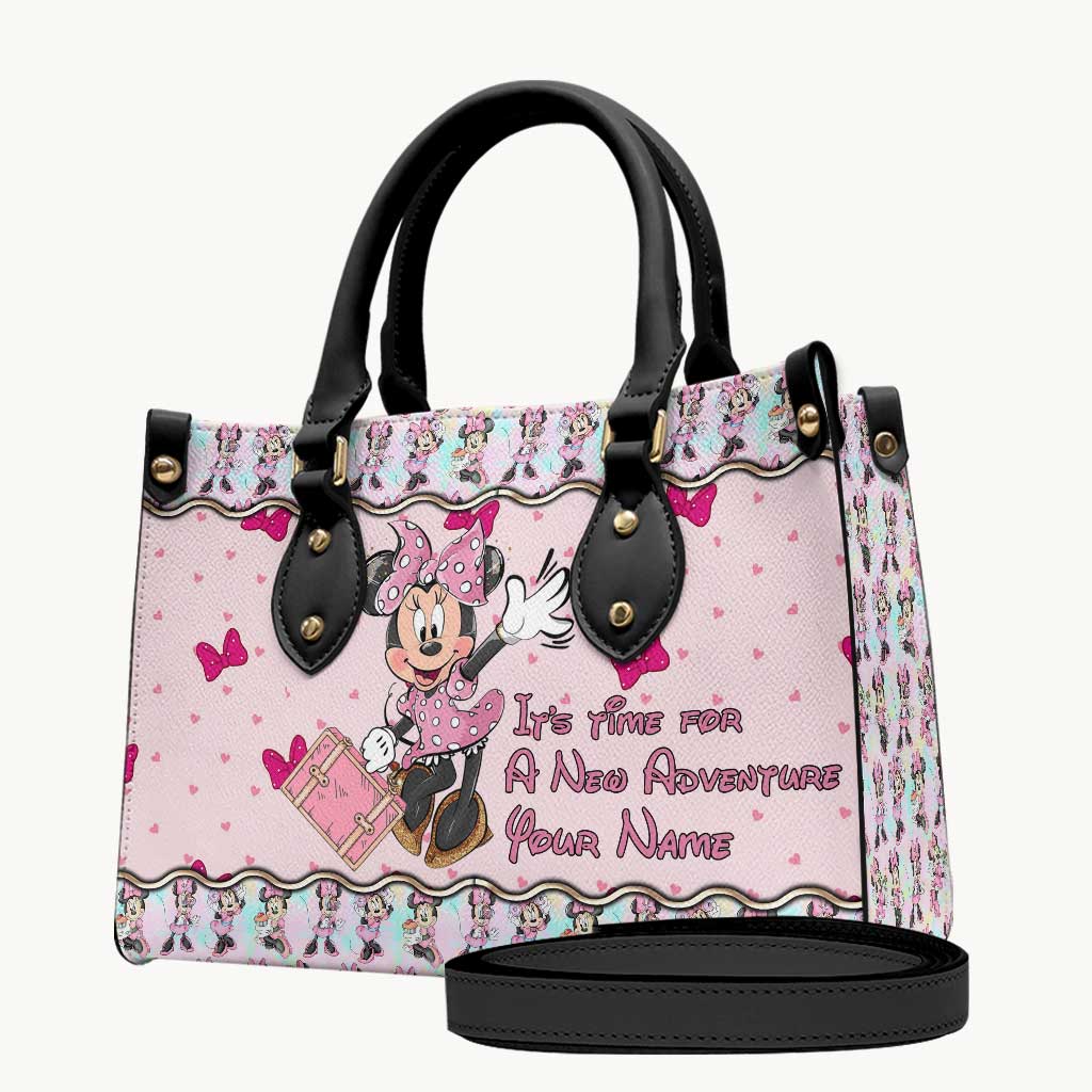 Personalized Leather Handbag & Luggage Cover Adventure Gift Leather Handbag & Luggage Cover GradoCreations