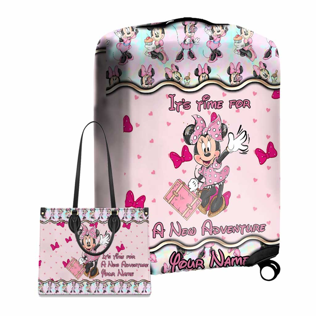 Personalized Leather Handbag & Luggage Cover Adventure Gift Leather Handbag & Luggage Cover GradoCreations