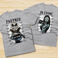 Personalized Partner In Crime T-shirt & Hoodie Gift for Couples T-shirt & Hoodie GradoCreations