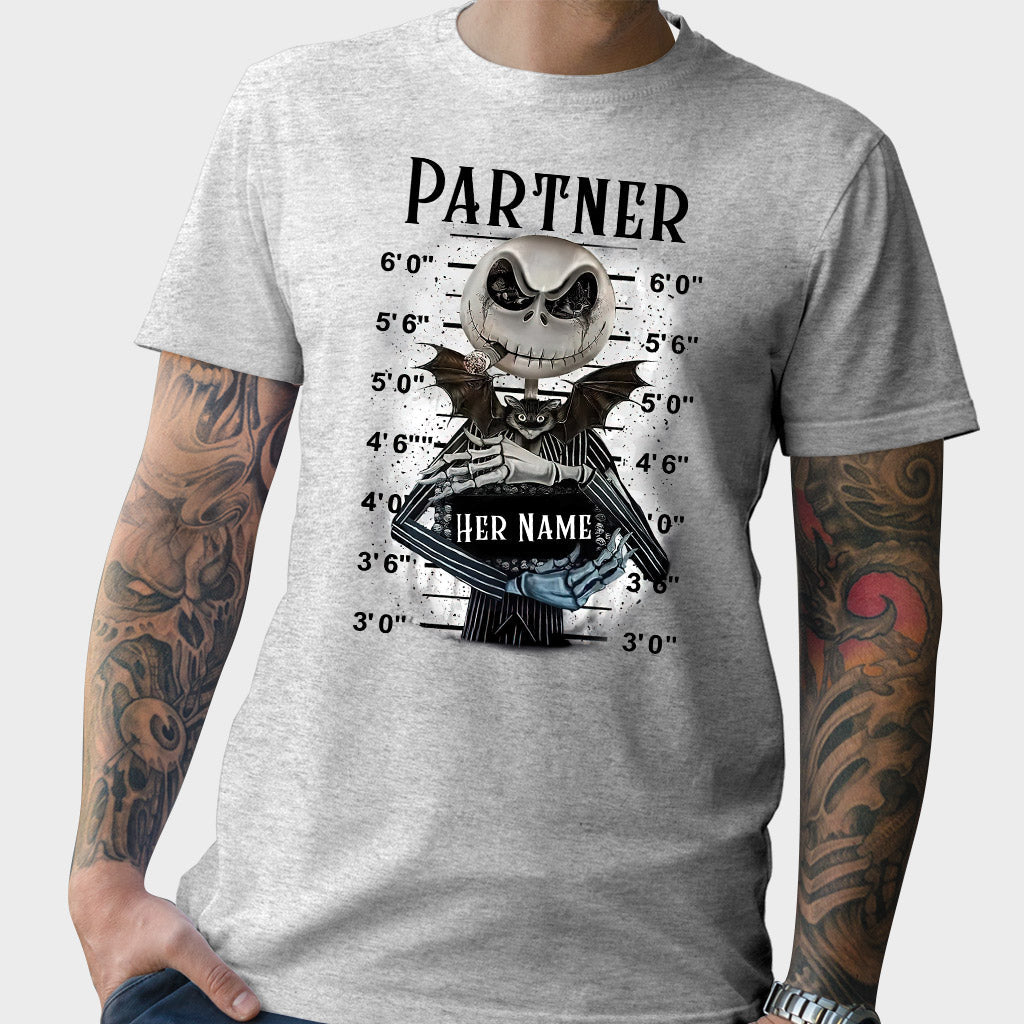 Personalized Partner In Crime T-shirt & Hoodie Gift for Couples T-shirt & Hoodie GradoCreations