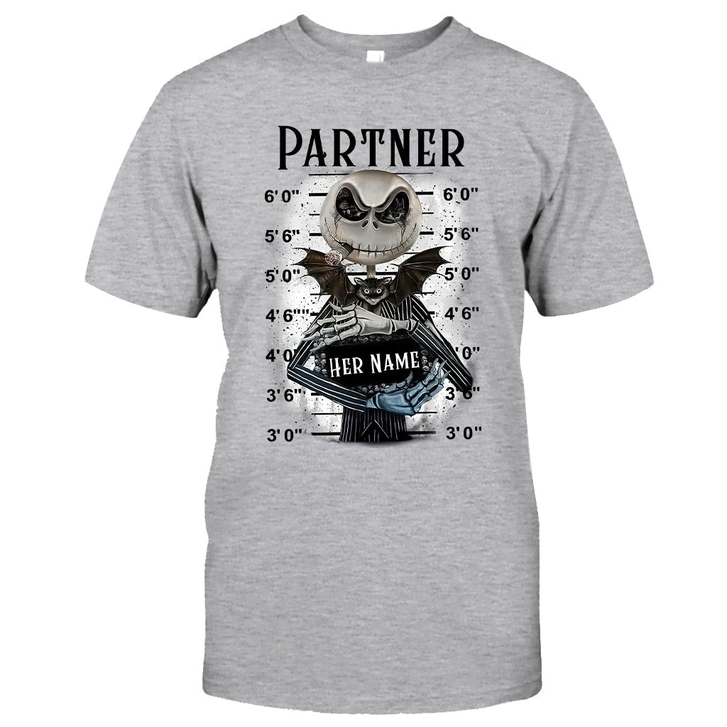 Personalized Partner In Crime T-shirt & Hoodie Gift for Couples T-shirt & Hoodie GradoCreations
