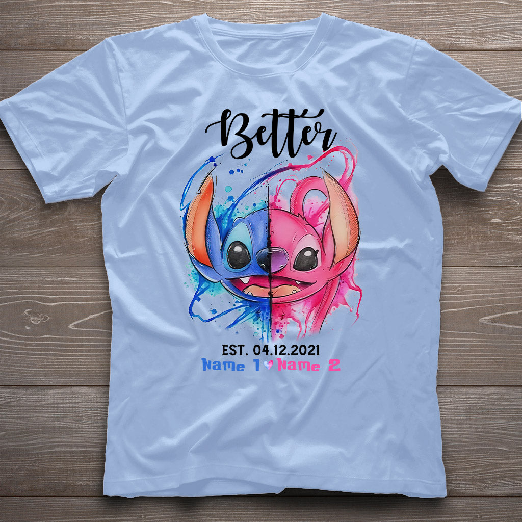 Personalized Couple Ohana T-shirts Hoodies Unique Gift Idea T-shirt & Hoodie GradoCreations
