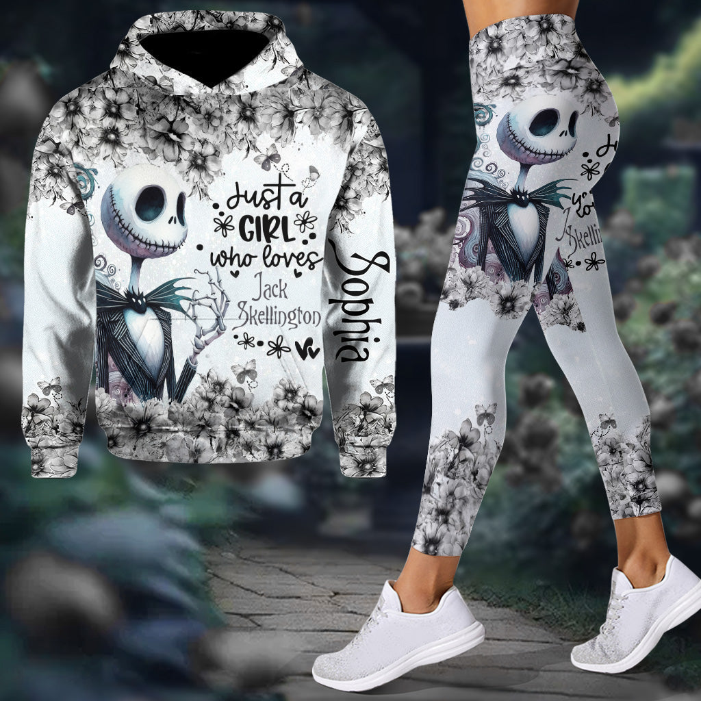 Personalized Nightmare Before Christmas Hoodie & Leggings for Girls Hoodie & Leggings GradoCreations