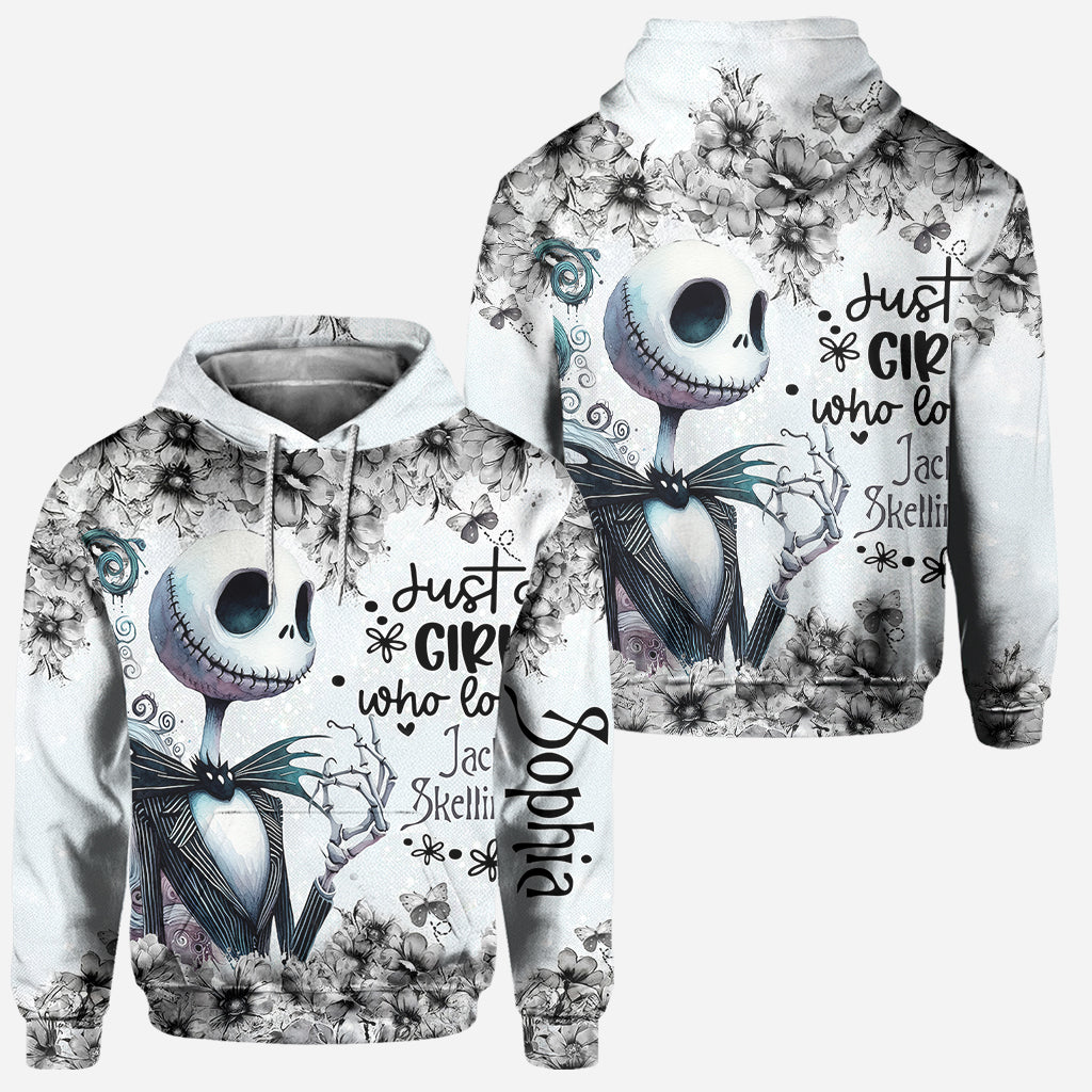 Personalized Nightmare Before Christmas Hoodie & Leggings for Girls Hoodie & Leggings GradoCreations