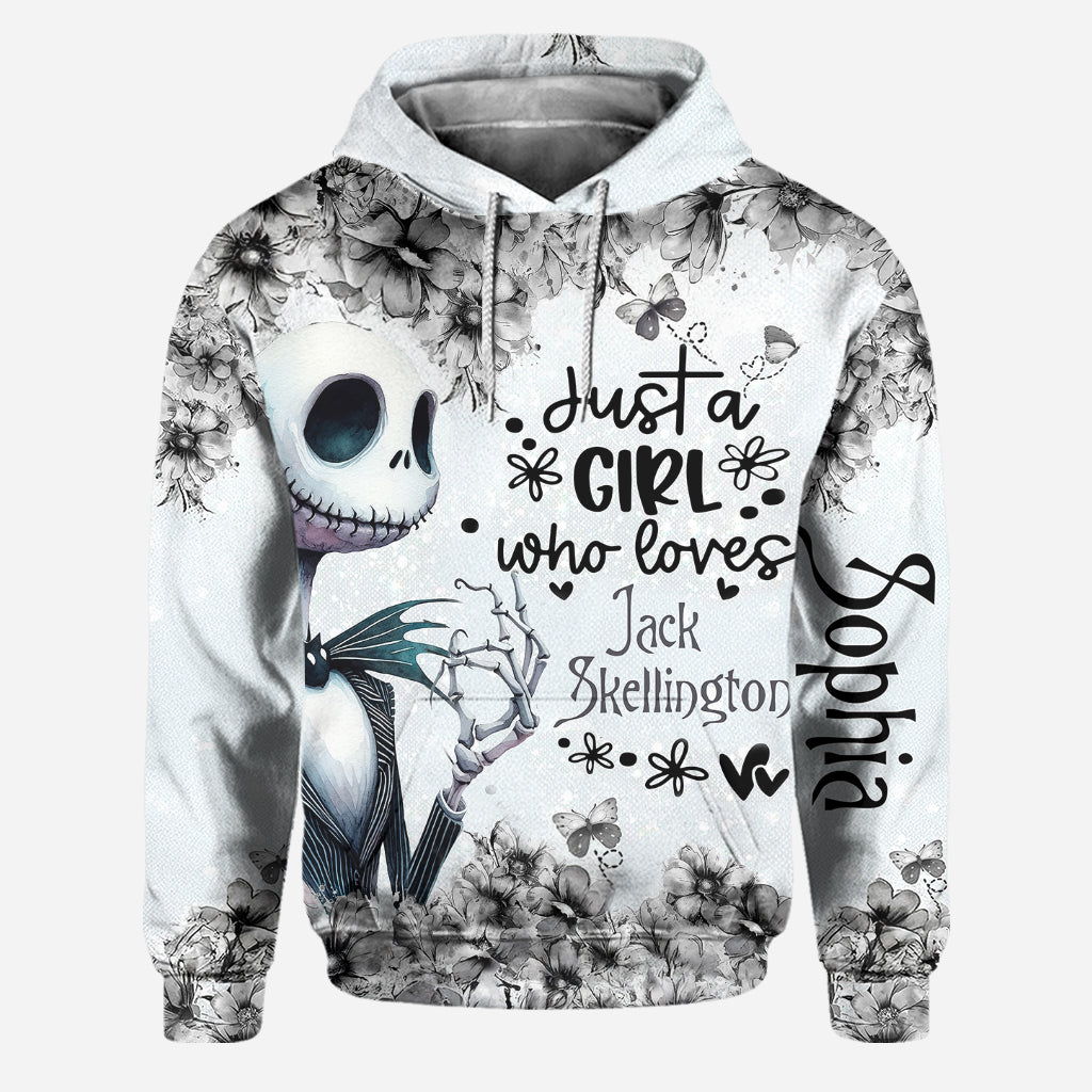 Personalized Nightmare Before Christmas Hoodie & Leggings for Girls Hoodie & Leggings GradoCreations