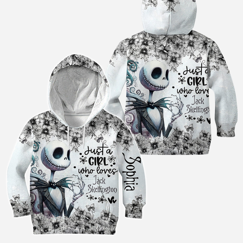 Personalized Nightmare Before Christmas Hoodie & Leggings for Girls Hoodie & Leggings GradoCreations