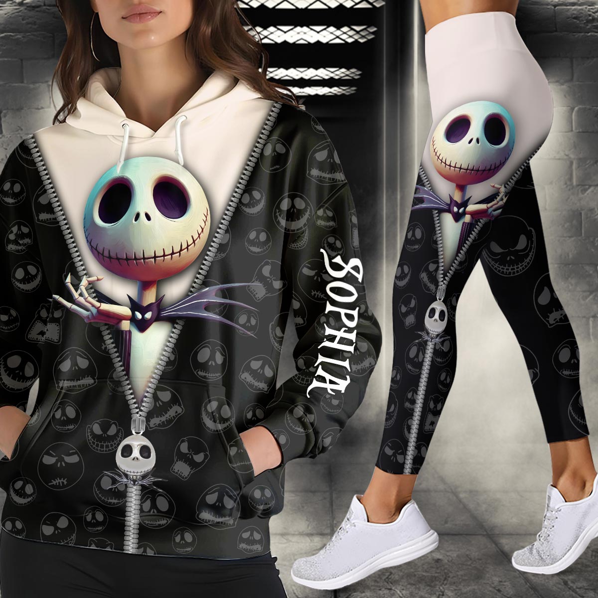 Personalized Nightmare Hoodie & Leggings for Girls | Custom Gifts Hoodie & Leggings GradoCreations