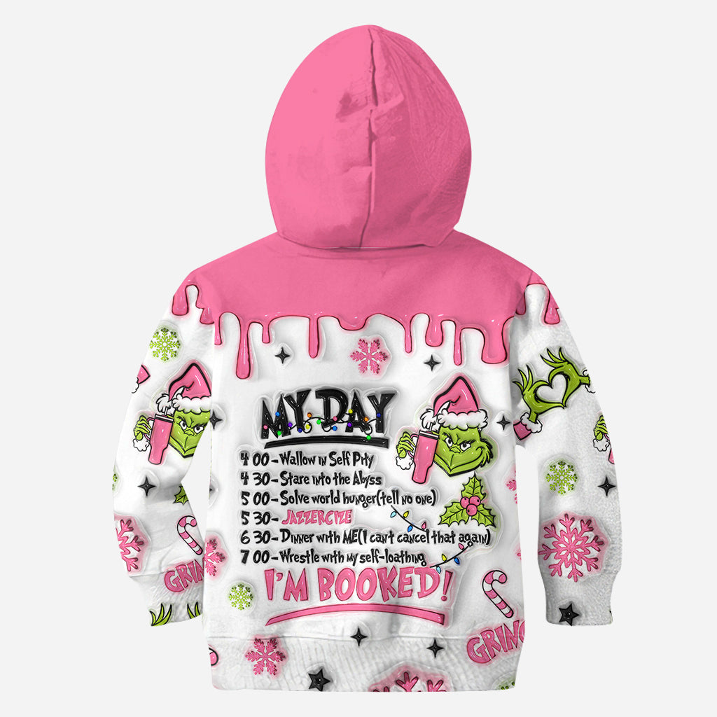 Personalized Christmas Grinch Hoodie and Leggings Set Gift Hoodie & Leggings GradoCreations