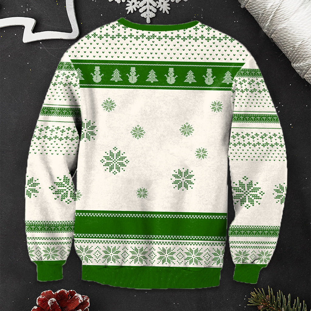 Personalized Grinch Squad Ugly Sweater Family Christmas Gift Ugly Sweater GradoCreations