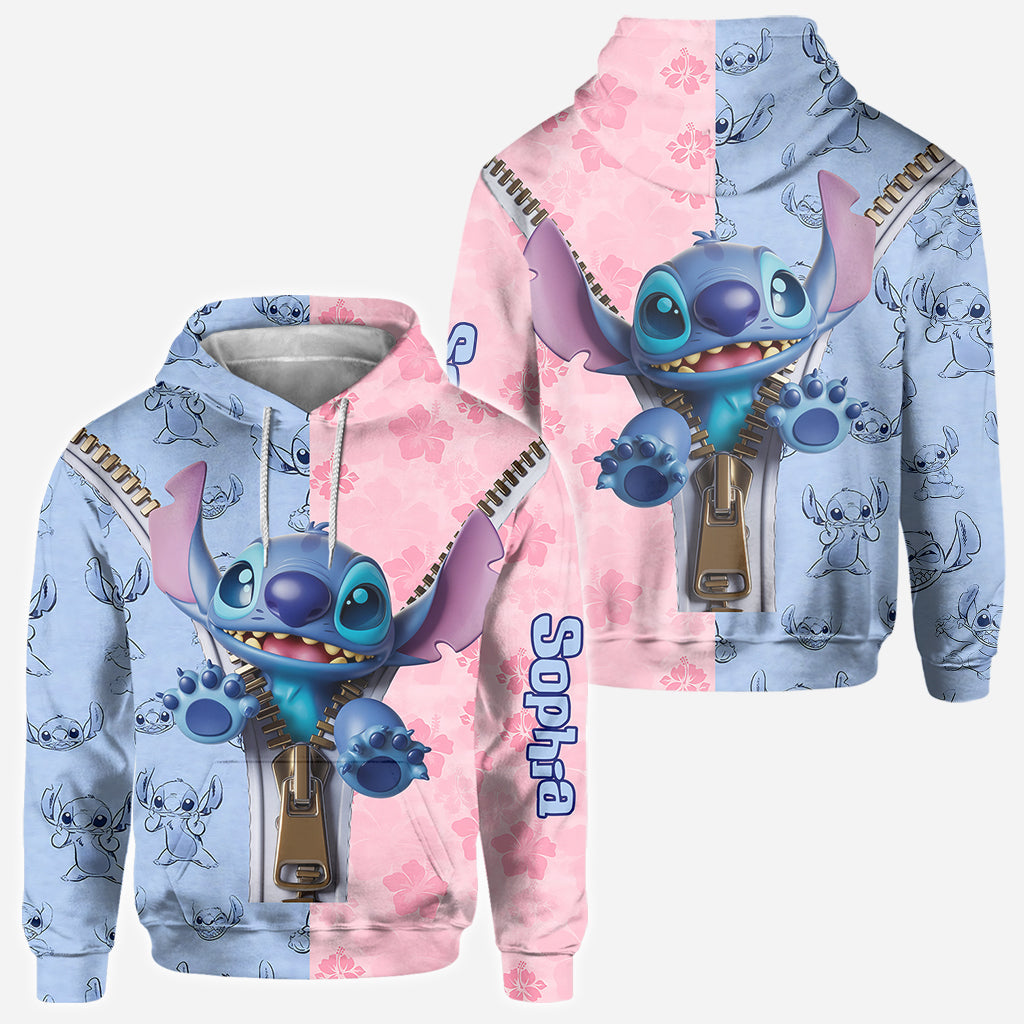 Personalized All-Over Print Ohana Shirt Gift for Family All Over Shirt GradoCreations
