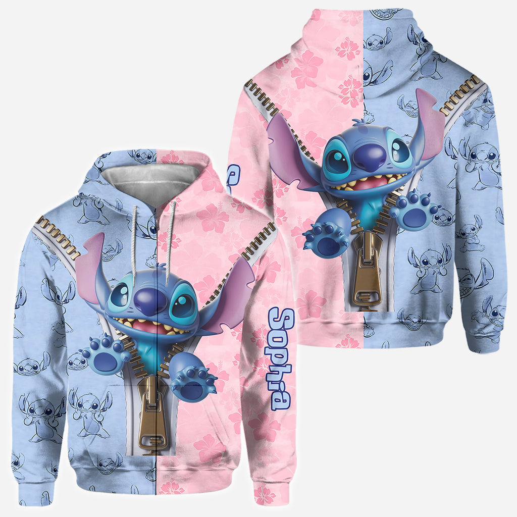 Personalized All-Over Print Ohana Shirt Gift for Family All Over Shirt GradoCreations