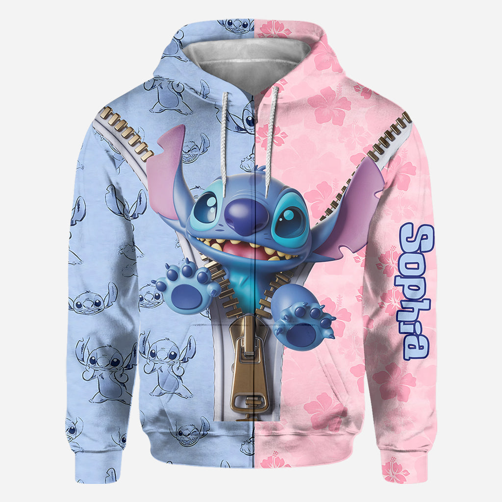 Personalized All-Over Print Ohana Shirt Gift for Family All Over Shirt GradoCreations