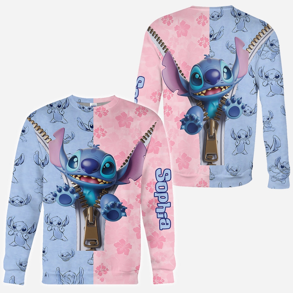 Personalized All-Over Print Ohana Shirt Gift for Family All Over Shirt GradoCreations