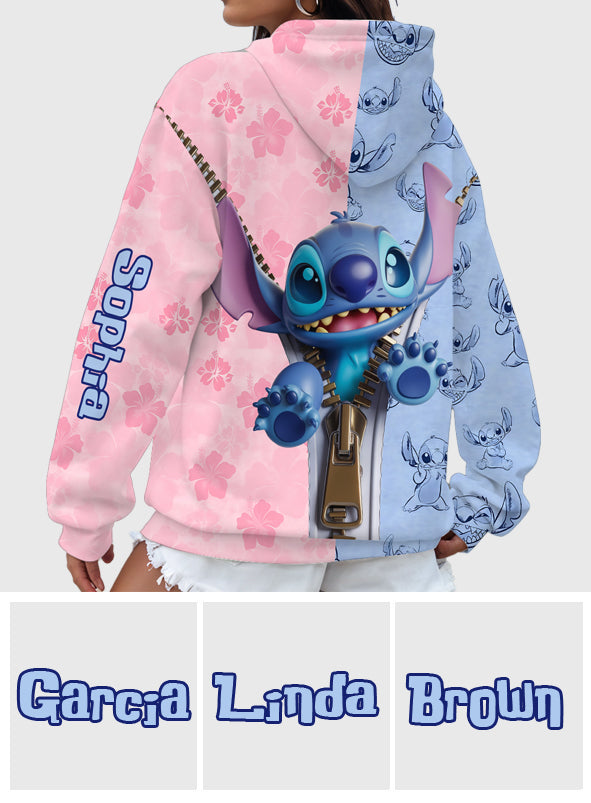 Personalized All-Over Print Ohana Shirt Gift for Family All Over Shirt GradoCreations