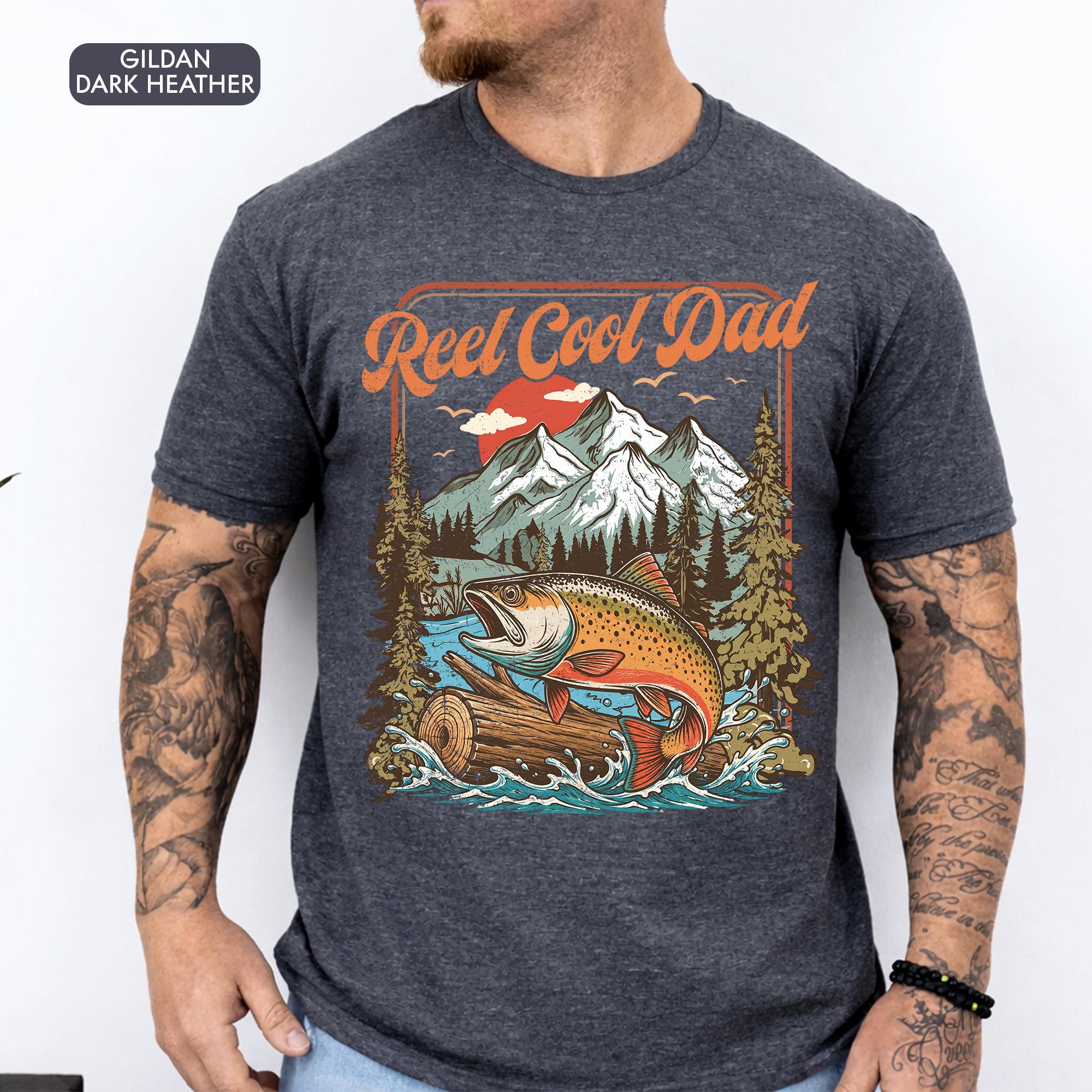 Personalized Fishing Dad Comfort Shirt Gift for Father's Day Comfort Shirt FIX GradoCreations