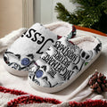 Personalized Nightmare Slippers Cozy Custom Design Gift Slippers GradoCreations