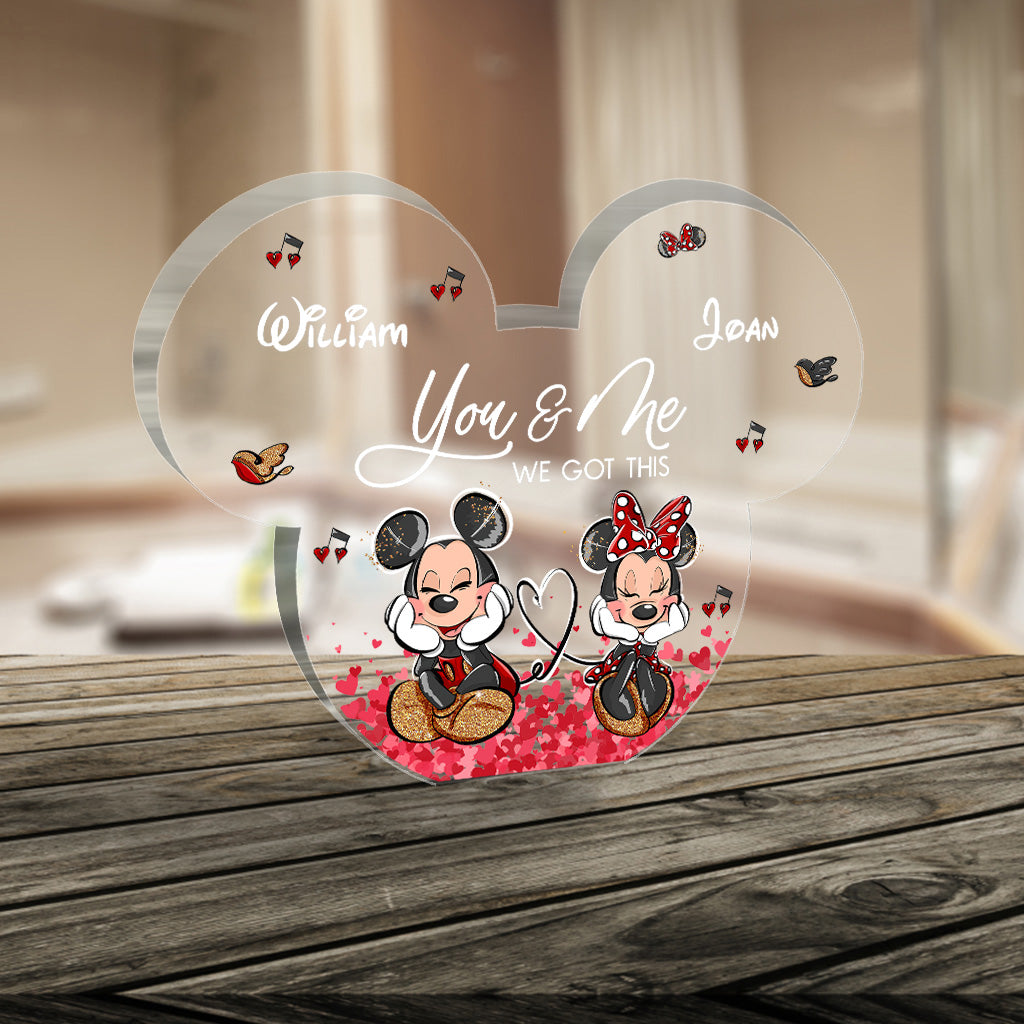 Personalized Couple Acrylic Plaque Custom Name Gift Custom Shaped Acrylic Plaque GradoCreations