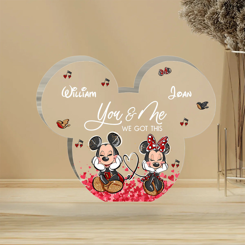 Personalized Couple Acrylic Plaque Custom Name Gift Custom Shaped Acrylic Plaque GradoCreations
