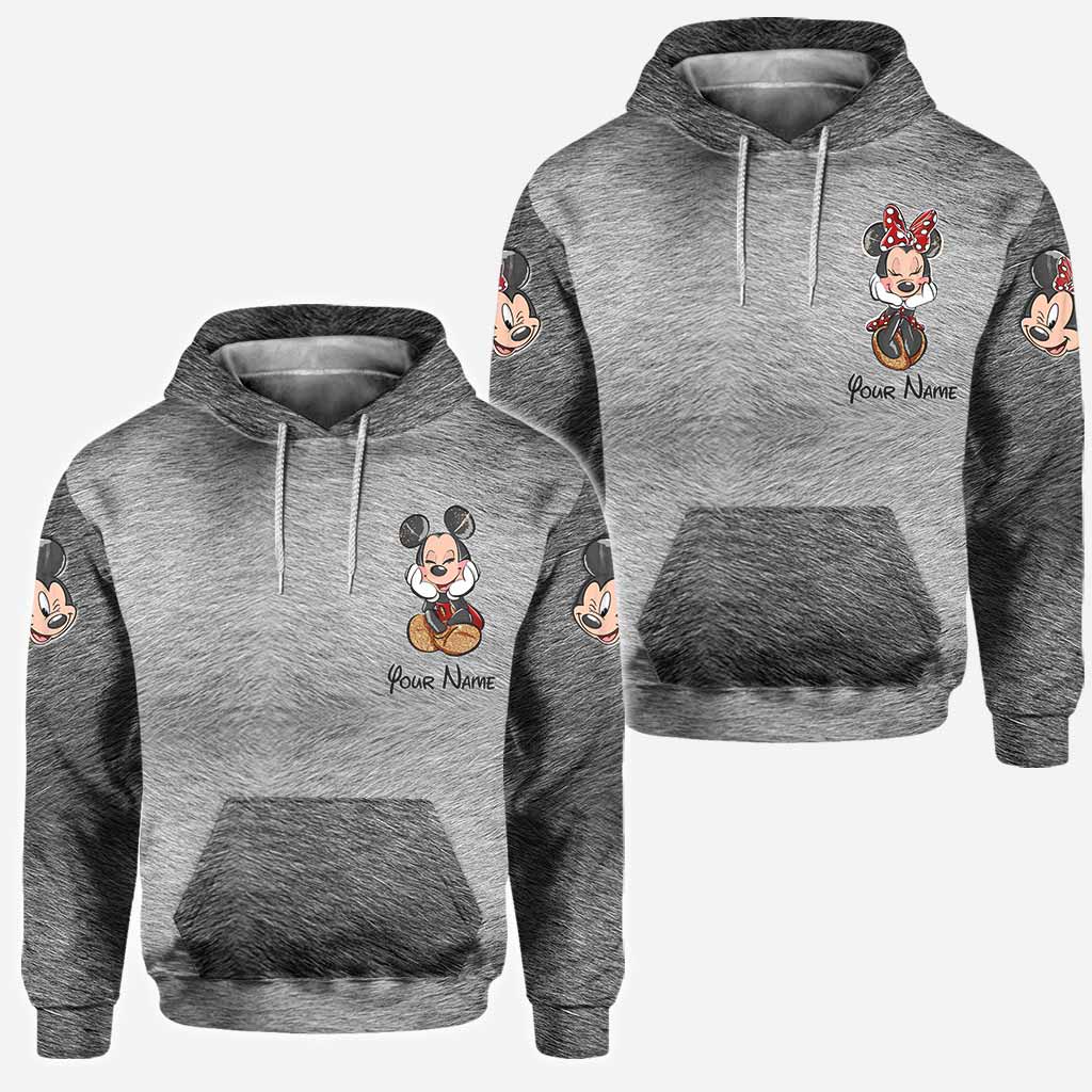 Personalized Couple Mouse All Over T-shirt & Hoodie Gift All Over Shirt GradoCreations
