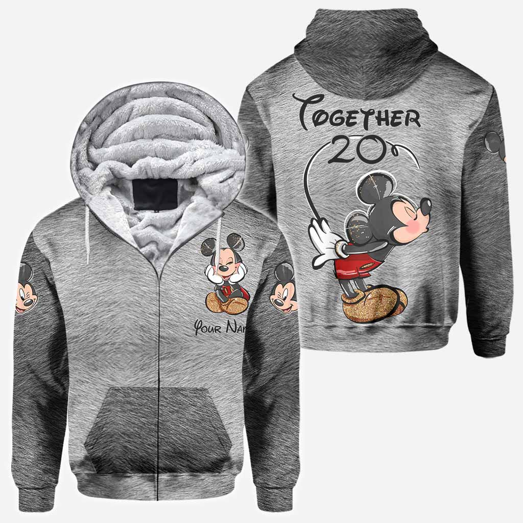 Personalized Couple Mouse All Over T-shirt & Hoodie Gift All Over Shirt GradoCreations