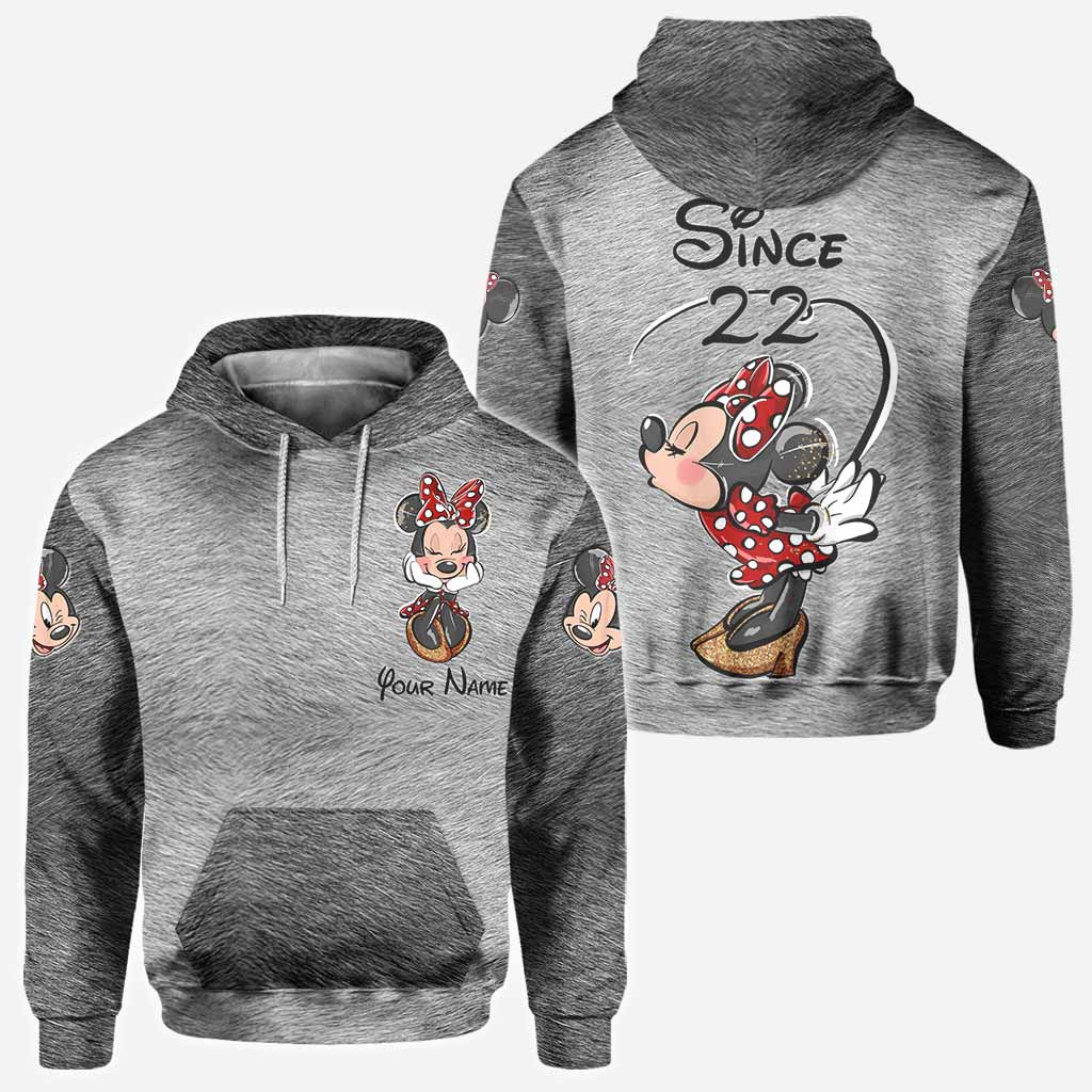 Personalized Couple Mouse All Over T-shirt & Hoodie Gift All Over Shirt GradoCreations