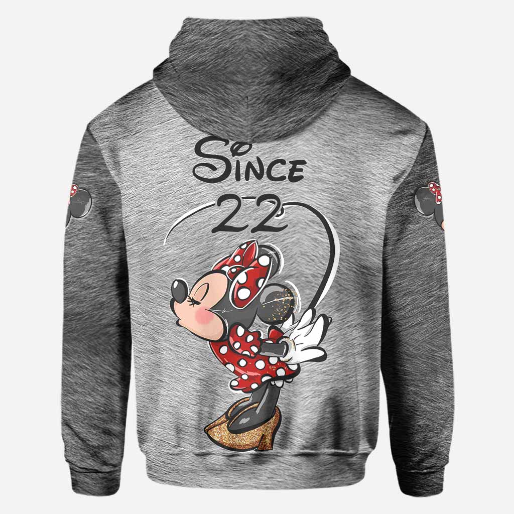 Personalized Couple Mouse All Over T-shirt & Hoodie Gift All Over Shirt GradoCreations