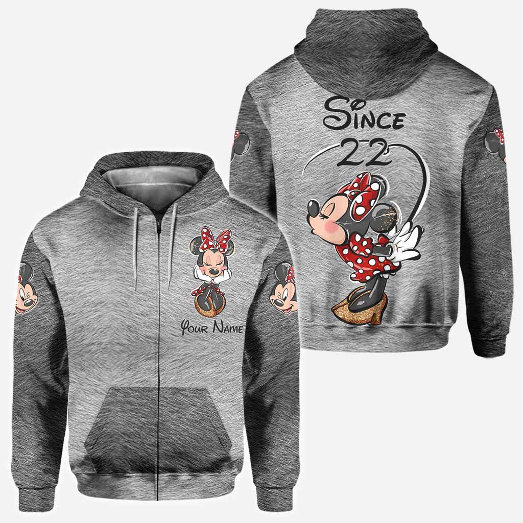 Personalized Couple Mouse All Over T-shirt & Hoodie Gift All Over Shirt GradoCreations