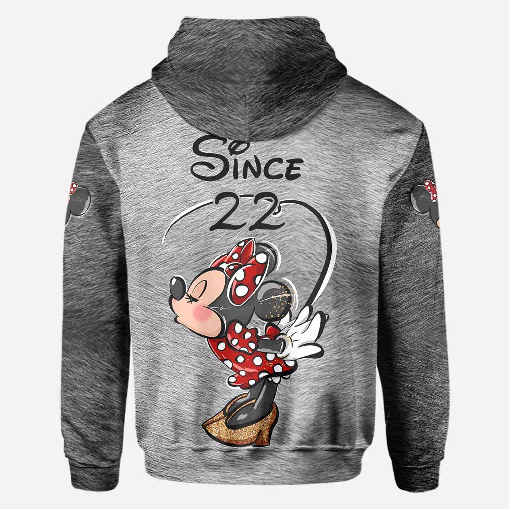 Personalized Couple Mouse All Over T-shirt & Hoodie Gift All Over Shirt GradoCreations