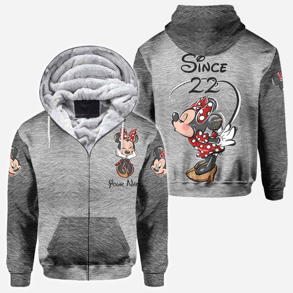 Personalized Couple Mouse All Over T-shirt & Hoodie Gift All Over Shirt GradoCreations