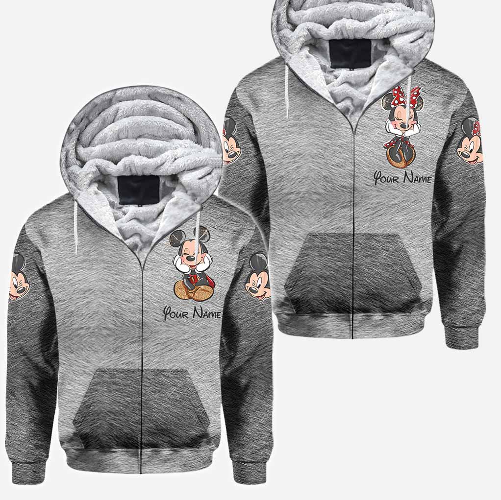 Personalized Couple Mouse All Over T-shirt & Hoodie Gift All Over Shirt GradoCreations