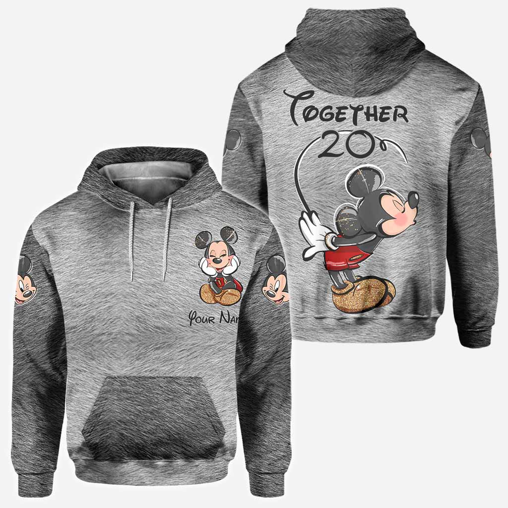 Personalized Couple Mouse All Over T-shirt & Hoodie Gift All Over Shirt GradoCreations