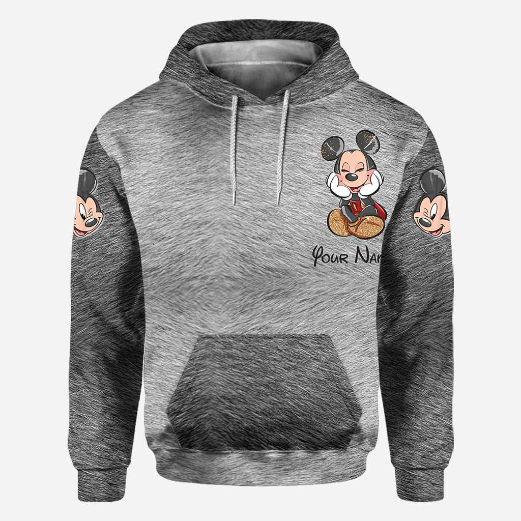 Personalized Couple Mouse All Over T-shirt & Hoodie Gift All Over Shirt GradoCreations
