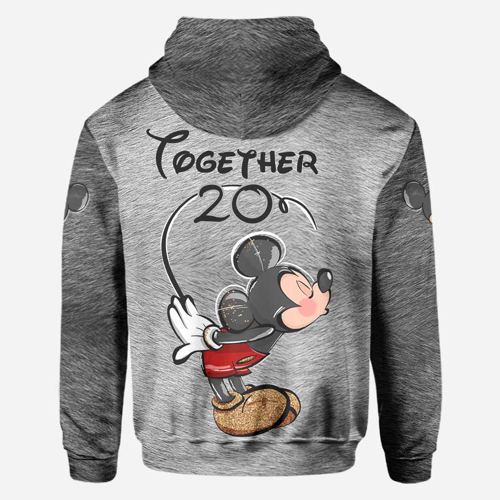 Personalized Couple Mouse All Over T-shirt & Hoodie Gift All Over Shirt GradoCreations