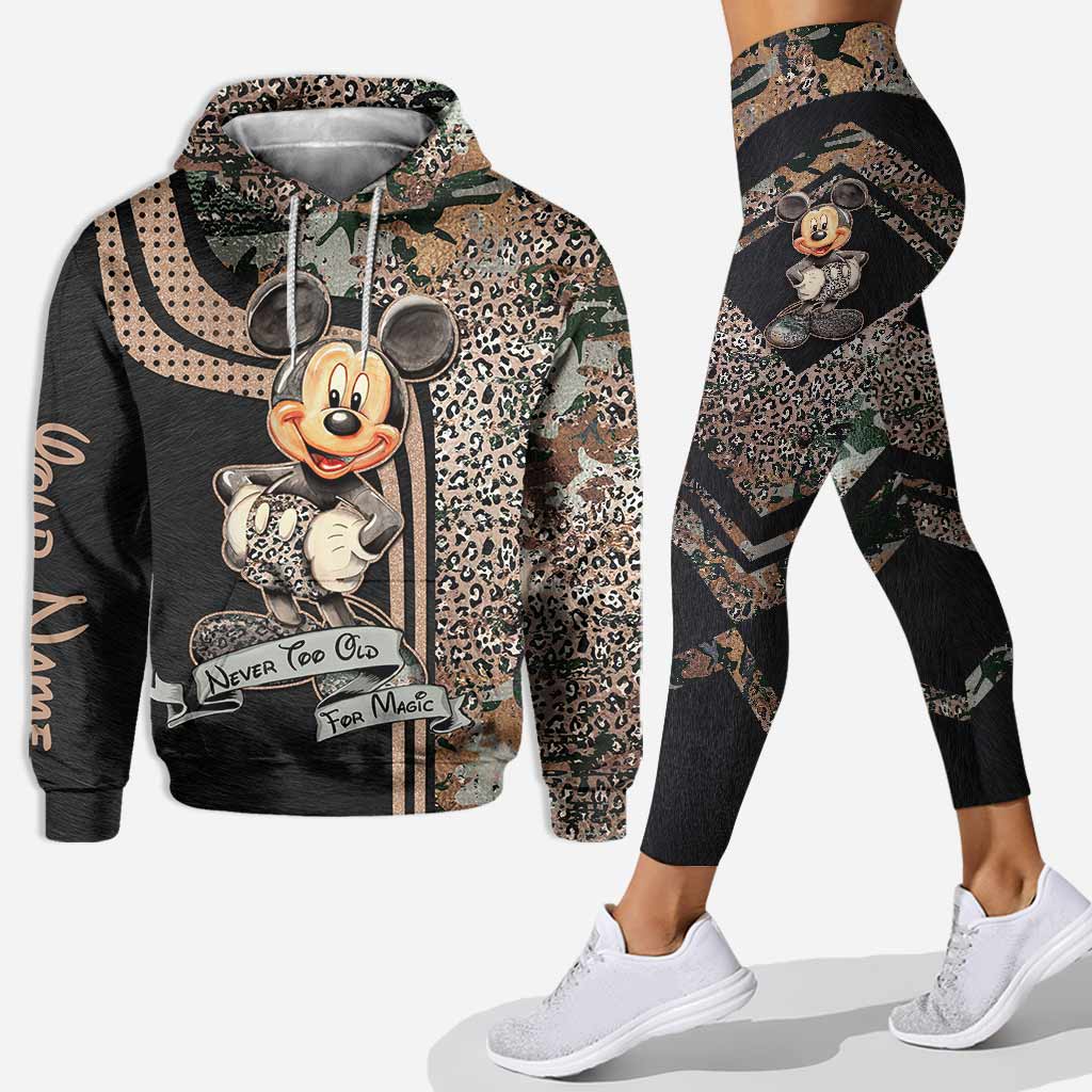 Personalized Mouse Hoodie and Leggings Set Gift for Kids Hoodie & Leggings GradoCreations
