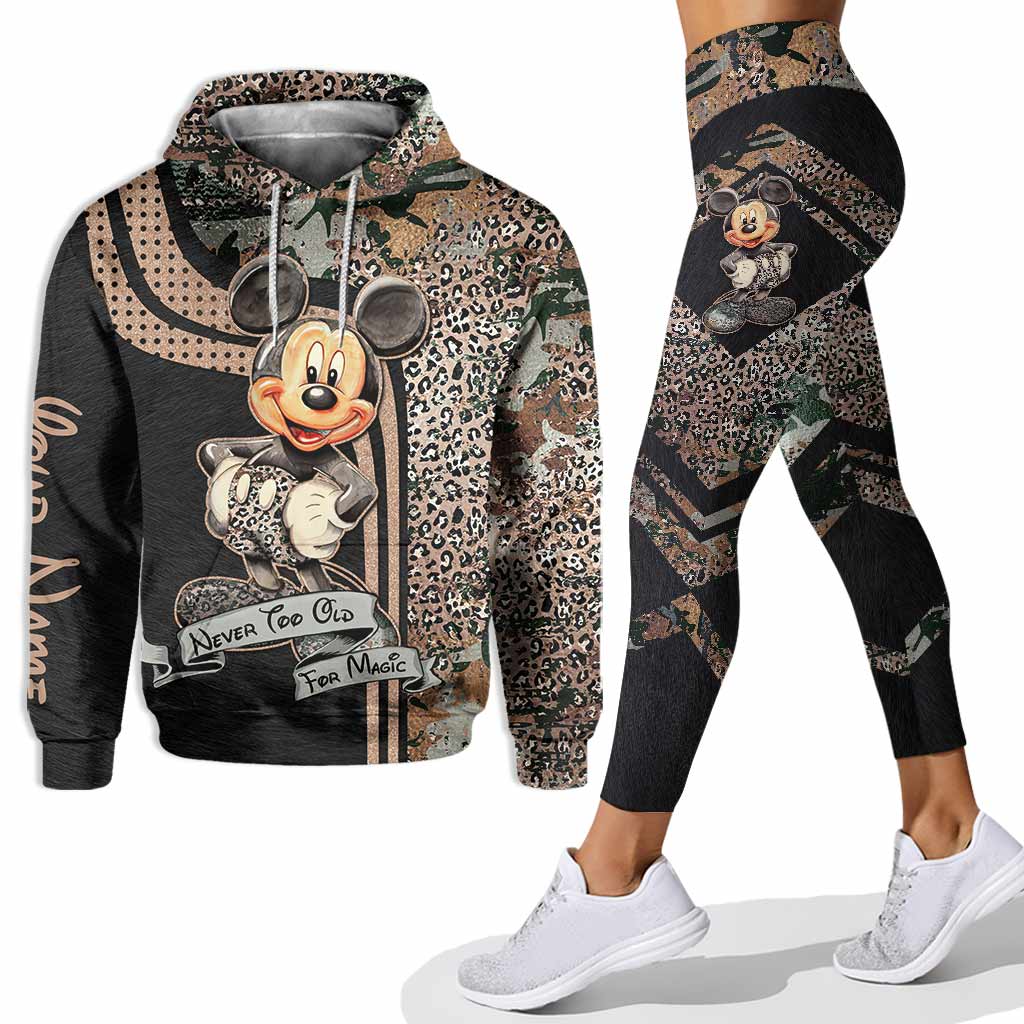 Personalized Mouse Hoodie and Leggings Set Gift for Kids Hoodie & Leggings GradoCreations