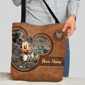Personalized Mouse Tote Bag with Custom Name | Unique Gift Tote Bag GradoCreations
