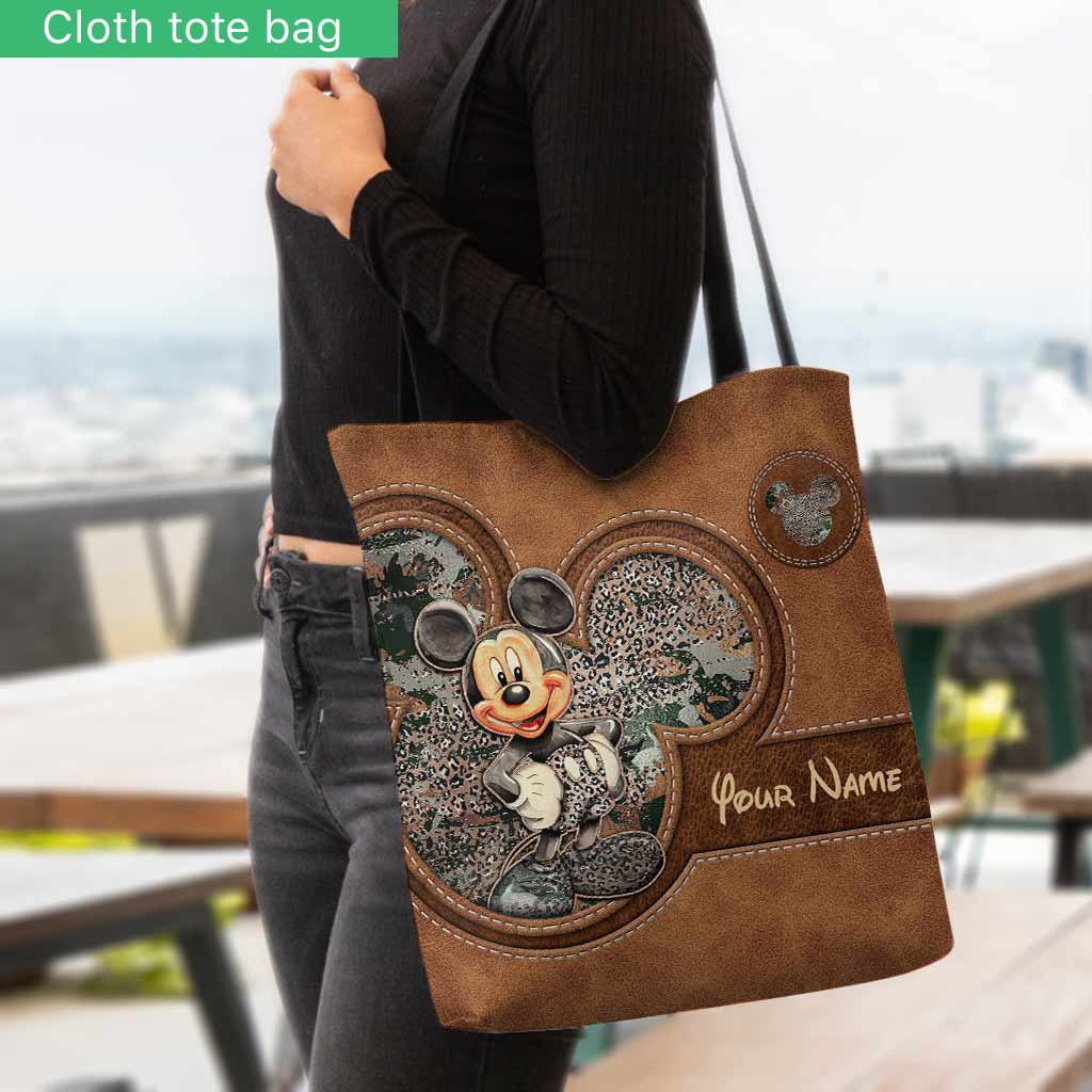 Personalized Mouse Tote Bag with Custom Name | Unique Gift Tote Bag GradoCreations