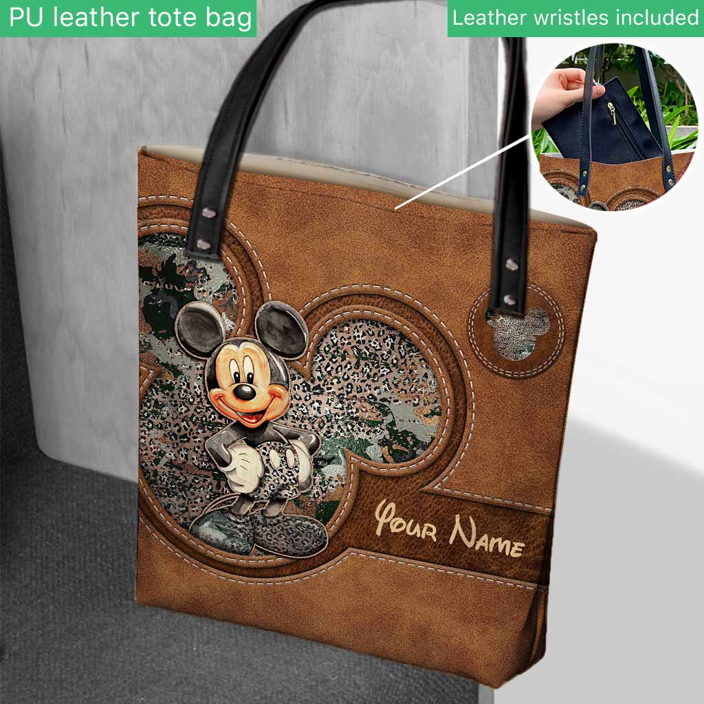 Personalized Mouse Tote Bag with Custom Name | Unique Gift Tote Bag GradoCreations