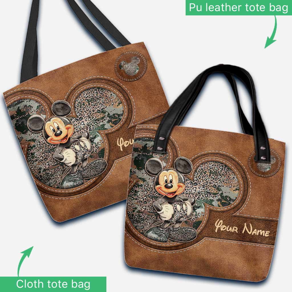 Personalized Mouse Tote Bag with Custom Name | Unique Gift Tote Bag GradoCreations