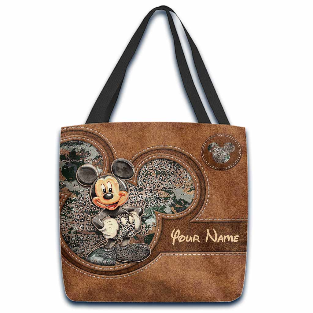Personalized Mouse Tote Bag with Custom Name | Unique Gift Tote Bag GradoCreations