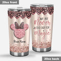 Personalized 20oz Magic Tumbler with Name Glitter Print Gift Tumbler GradoCreations