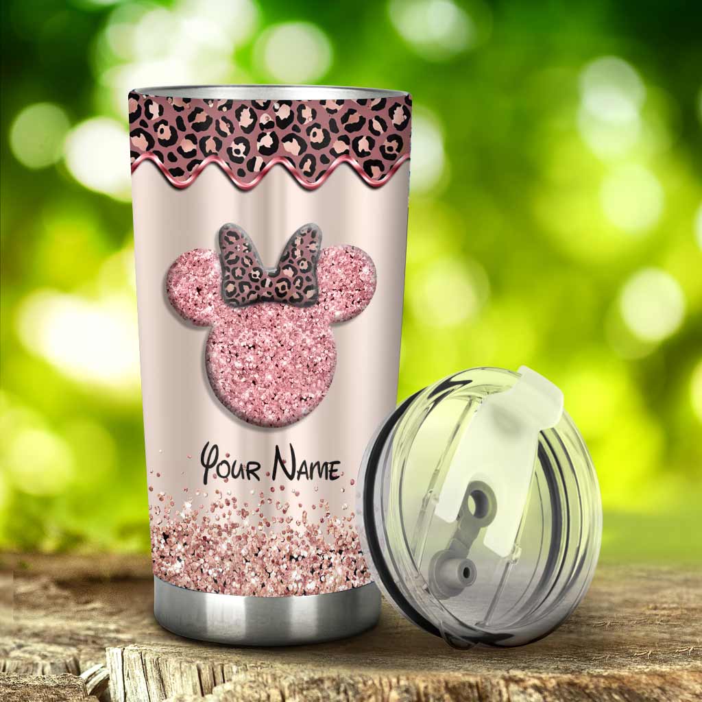 Personalized 20oz Magic Tumbler with Name Glitter Print Gift Tumbler GradoCreations